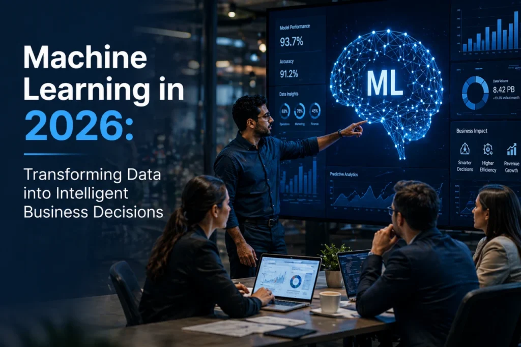 Read more about the article Machine Learning in 2026: Transforming Data into Intelligent Business Decisions