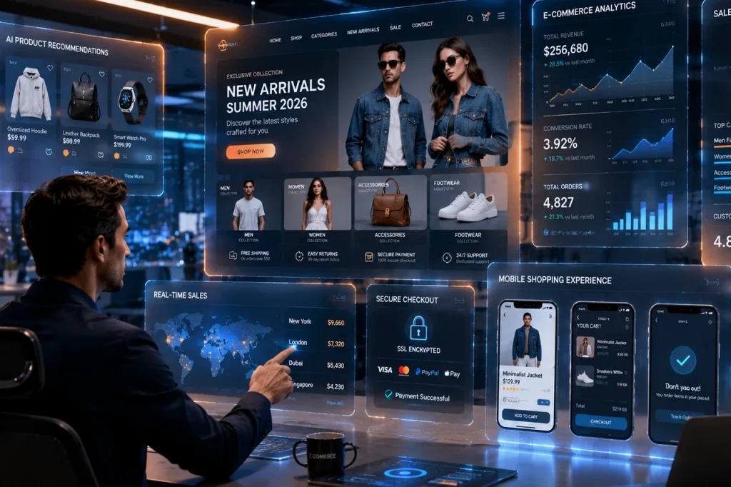 Read more about the article How an E-Commerce Brand Increased Online Sales by 240% Using Conversion-Focused Website Development